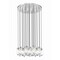 Z-Lite Arden Chandelier, 27-Light, 36 In.W x 12 In.H, Brushed Nickel/Clear 651P-27R-BN - alternate 2